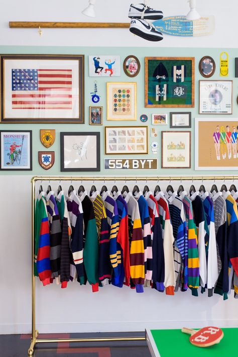 Rowing Blazers New York Flagship Store Reopening | Hypebeast Vintage Rolex Watches, Henley Regatta, Number Graphic, Rowing Blazers, Street Fighter Ii, Street New York, Vintage Rolex, Boy's Bedroom, Floor Patterns