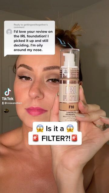 Rose Siard on Instagram: "Have you tried this foundation yet?! 😱 Leave your skin type below if you’ve tried it ⬇️⬇️ I’m balanced to dry ✨ Y’all know I love makeup revolution but this foundation is next level 👏🏻 #makeupreview #makeup" Makeup Revolution Foundation, Revolution Foundation, Foundation Shades, Matte Foundation, I Love Makeup, Makeup Reviews, Makeup Revolution, Love Makeup, Have You Tried