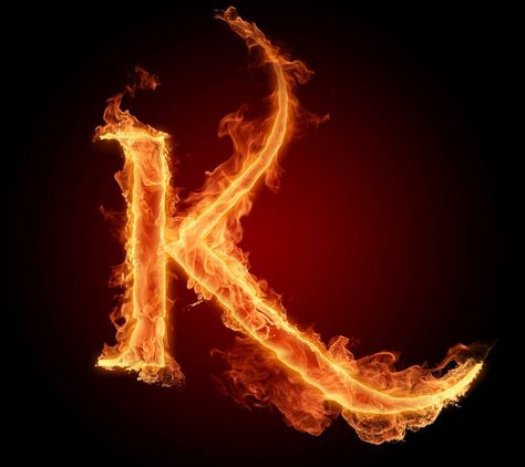 Letra K Fire Letters, Fire Font, Alphabet Photos, The Letter K, Alphabet Pictures, Alfabet Letters, Fire Image, Alphabet Images, Christian Kane