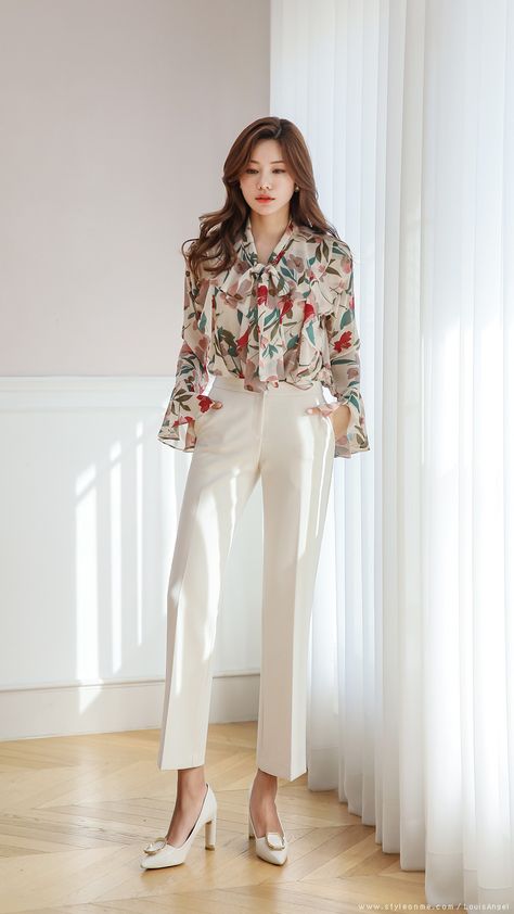 Jasmine Fashion, Semi Casual Outfit, Slacks Outfit, Outfits Formal, Korean Clothes, Professional Wear, Woman Suit Fashion, Work Outfits Women, Suit Fashion