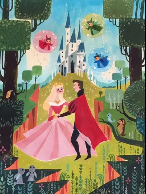 Joey Chou, Disney Illustration, Cactus Drawing, Art Of Animation, Disney Posters, Disney Artwork, Disney Sleeping Beauty, Pinturas Disney, Disney Aesthetic