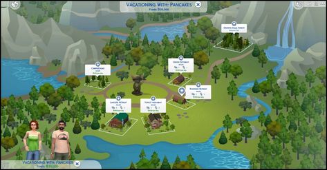 ☆☆ QC Town Maps - Sims 4 ☆☆ — The Sims Forums Town Map, Sims Community, Sims House, The Sims 4, Sims Cc, The Sims, Floor Plan, Sims 4, Map