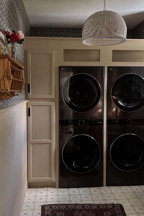 Double Washer And Dryer Laundry Room Small Spaces, Large Washer And Dryer, Double Washer And Dryer Laundry Room, Double Stacked Washer And Dryer, Lg Wash Tower Laundry Room, Lg Laundry Tower, Combo Washer Dryer, Lg Washer Dryer Combo, Lg Stackable Washer