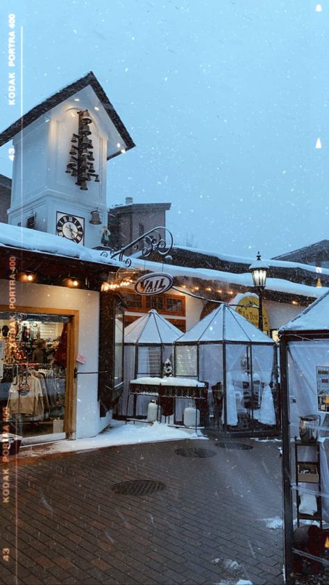 The Ultimate Guide To Vail, Colorado – JetsetChristina Vail Village Colorado Winter, Vail Colorado November, Vail Colorado Winter Aesthetic, Veil Colorado, Skiing Places, Vail Colorado Winter, Colorado Christmas, Vail Village, Colorado Fall