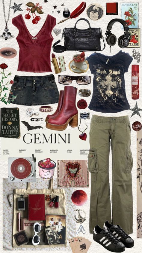 #outfitinspo #wallpaper #art #moodboards #inspo #styleinspo #styleboard #zodiac #zodiacsign #gemini #geminiaesthetic #geminimoodboard #inspoboard #aestheticmoodboard #aestheticboard #aesthetic Venus In Gemini, Aesthetic Shuffles, Venus Fashion, Alt Outfits, Downtown Outfits, Outfit Layout, Wallpaper Art, Vibe Clothes, Mood Board Fashion