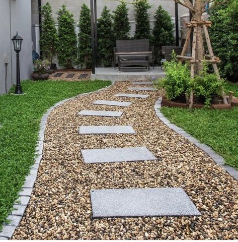 Pebbles For Garden, Luxurious Garden, Garden 2023, Garden Pathways, Pebble Garden, Outdoor Cooking Area, Garden Pond Design, Decorative Pebbles, Rock Gardens