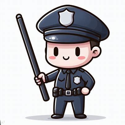 single policeman with cota stick cartoon clipart images - Pencipta Imej daripada Microsoft Bing Police Drawing Easy, Policeman Drawing, Police Officer Cartoon, Policeman Clipart, Stick Cartoon, Police Cartoon, Police Car Cartoon, Police Car Clipart, Cartoon Clipart