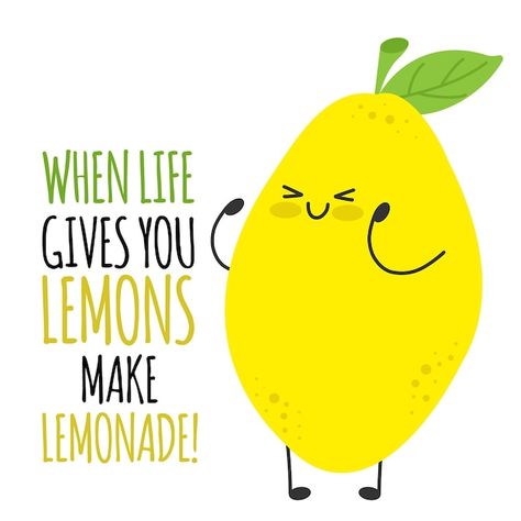 When life gives you lemons make lemonade... | Premium Vector #Freepik #vector #lemon #eco-food #green-lemon #organic When Life Gives You Lemons, Lemonade Quotes, Lemon Character, Lemon Quotes, Kindergarten Math Worksheets Addition, Eco Food, Darling Quotes, Life Quotes Wallpaper, Barbie Quotes