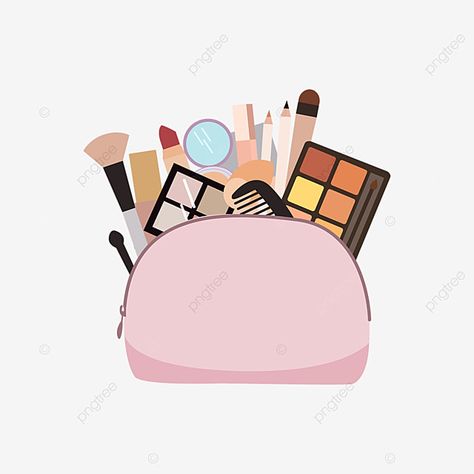 Makeup Cartoon, Makeup Png, Spring Flowers Background, Images Cartoon, Shadow Illustration, Makeup Illustration, Pink Flowers Background, Eye Shadow Makeup, Shadow Makeup