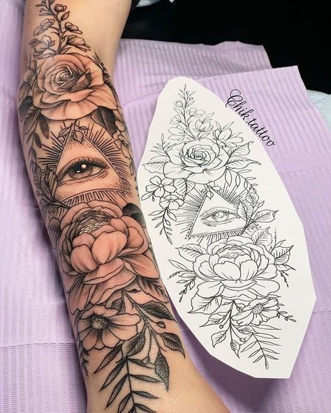 Forearm Flower Tattoo, Inner Forearm Tattoo, Small Forearm Tattoos, Forearm Sleeve Tattoos, Inspiration Tattoos, Tattoos Geometric, Forearm Tattoo Women, Japanese Tattoos, Tattoo Women