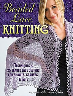 Ravelry: Beaded Lace Knitting - the Catalina cape by Anniken Allis is knit with our Seraphim yarn! Reading Charts, Bead Knit, Lace Designs, Lace Knitting Patterns, Buy Bead, Knitting Books, Knitting Techniques, Joanns Fabric And Crafts, Lace Fashion