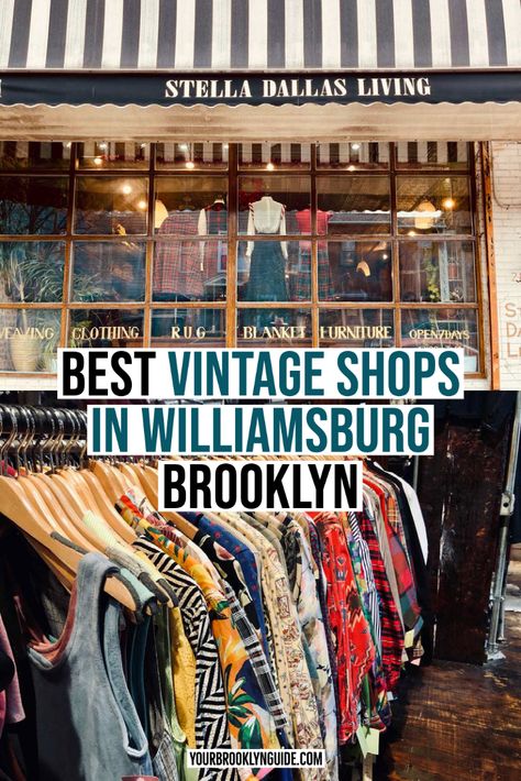 best vintage shopping in Brooklyn Brooklyn Thrift Stores, New York Thrift Stores, Thrift Shop New York, Brooklyn Guide, Shopping Nyc, Williamsburg New York, Williamsburg Nyc, Nyc October, Travel New York