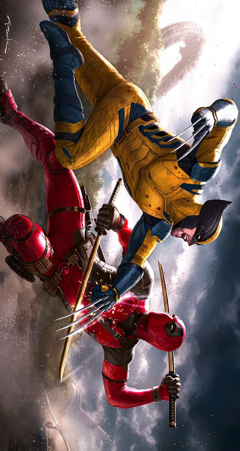 Deadpool And Wolverine Wolverine, Wolverine And Deadpool Art, Deadpool And Wolverine Movie, Wolverine And Deadpool Wallpaper, Deadpool And Wolverine Poster, Deadpool Wolverine Wallpaper, Deadpool And Wolverine Comic, Deadpool Wolverine Art, Deadpool And Wolverine Art