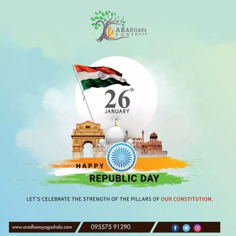 Happy Republic Day! Celebrate the spirit of unity, freedom, and diversity. Let's honor our nation's glory. Jai Hind! 🎉 English Cabin, Republic Day 26 January, January Images, Sardar Patel, Republic Day India, Jai Hind, Indian Constitution, Happy Republic Day, Teaching Techniques