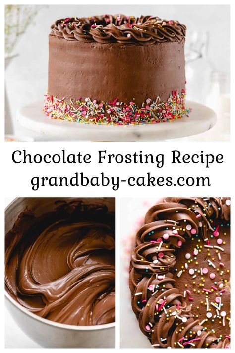 Cake Frosting Recipe Chocolate, Chocolate Icing Recipe For Cake, Easy Chocolate Icing Recipe, Best Chocolate Icing, Choc Icing, Best Chocolate Frosting, Icing Recipe For Cake, Chocolate Cake Icing, Chocolate Icing Recipes