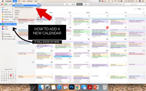 My Calendar System for Staying Organized | Merrick's Art Ical Calendar Colors, Ical Calendar Aesthetic, Apple Calendar Organization, Best Calendar App, Productivity Inspiration, Apple Calendar, Outlook Calendar, Merricks Art, Large Wall Calendar