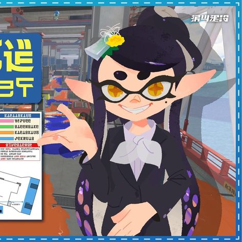 [Callie] Hammerhead Bridge Renovation Artwork Full Version on Pinterest! - #splatoon #splatoon3 #splatoon3art #splatoonart #splatoonartwork #splatooncallie #callie #octo #octoboy #octolingboy #スプラトゥーン3 #スプラトゥーン Splatoon Pfp Callie, Callie Splatoon Pfp, Callie Splatoon Icon, Pfp Nintendo, Callie Icon, Splatoon Callie, Callie Splatoon, Splatoon Squid Sisters, Splatoon Squid