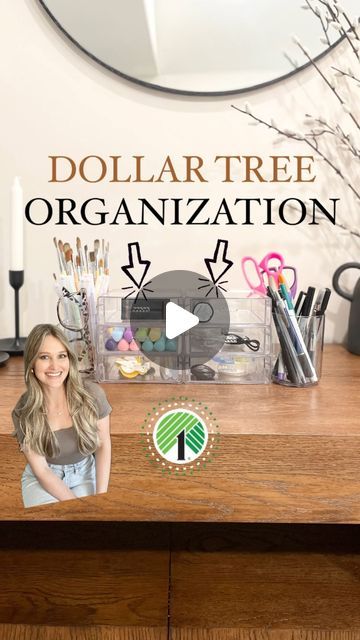 Emma Villaneda on Instagram: "Dollar Tree organization ideas for your ✨HOME!✨

Which product was your favorite?!

👇🏻Dollar Tree SHOPPING list
Clear Organization Containers: 
🛒 6 Clear Stackable Drawers
🛒 1 Three Compartment Organizer
🛒 2 Clear Bathroom Vanity Holders
🛒 Summer Hand Bag
🛒 Hardware Storage Case

#diy #organization #organizationideas #dollartree #hack #homehacks #home #homedesign #diyproject #tutorial #hacks #organized #inspo #homeinspiration" Diy Storage Bag Organizer, Family Dollar Organization, Dollar Tree Vanity Organization, Dollar Tree Organization Ideas, Dollar Tree Spice Organization, Dollar Tree Desk Organization Ideas, Dollar Tree Hacks Diy Organizing Ideas, Dollar Tree Car Organization, Dollar Tree Closet Organization