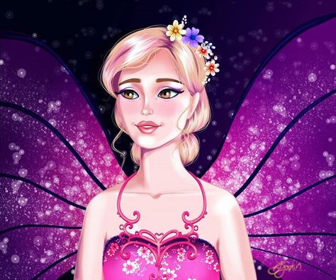 Bronwynn Gooch Art on Instagram: “"The most beautiful thing you can be is yourself"🦋 - Mariposa . . . . . . #barbieredraw #barbiemariposa #illustration #illustrationoftheday…” Barbie Dvd, Barbie 12 Dancing Princesses, Tumblr Cartoon, Twelve Dancing Princesses, Barbie Fairy, Princess Charm School, Barbie Art, Barbie Aesthetic, Barbie Drawing