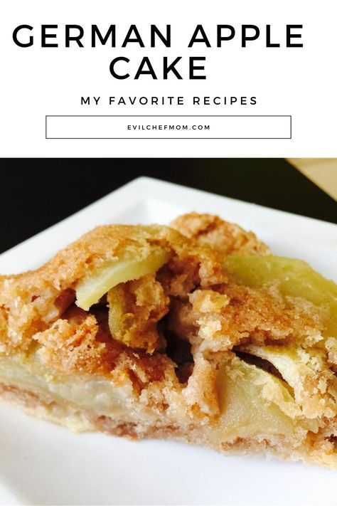 German Apple Cake Recipe German Apple Cake Recipe, Apple Cake Recipe Easy, Greek Baklava, Apple Coffee Cake, German Apple Cake, Food Authentic, Cake Recipe Easy, German Food Authentic, Sweet Sticky Rice