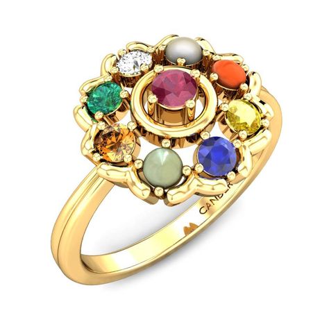 Navratan Rings For Women, Navratna Rings For Women, Navratan Ring, Navratan Jewellery, Navratna Ring, Navaratna Jewellery, Akshay Tritiya, Rings Antique, Magic Items