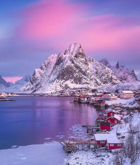 Fabulous Norway 🇳🇴 is amazing at any time of the year but especially good in winter! 📌 Lofoten, Norway 📷 @cumacevikphoto #photo #photography #photooftheday #photoshoot #photographyeveryday #photoofday #photographie #photographylover Norway Places To Visit, Norway Winter, Norway Travel, Destination Voyage, Beautiful Places In The World, Beautiful Places To Travel, Winter Landscape, Winter Scenes, Most Beautiful Places