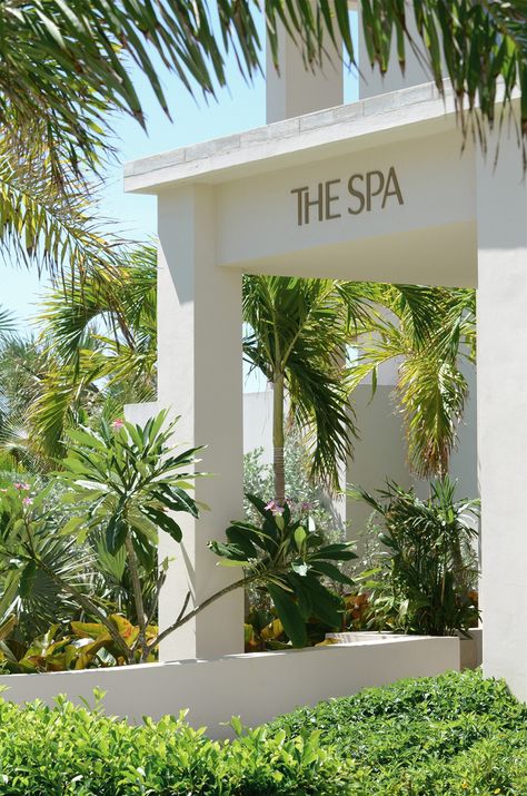 Spa Profile: The Spa at Four Seasons Resort Anguilla &mdash; The Spa Insider The Spa, Tropical Spa Interior Design, Tropical Spa Design, Spa Building Exterior, Spa Exterior Design, Spa Center Aesthetic, Tropical Spa, Natural Spa, Spa Resort