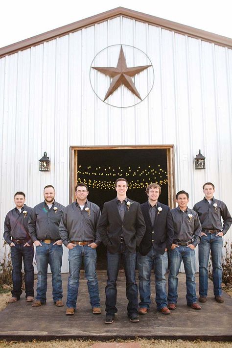 Groom Black Shirt And Jeans, Casual Groom Jeans, Wedding Jeans And Boots, Groomsmen Casual Attire Jeans, Jeans And Blazer Wedding Men, Simple Groom Attire Jeans, Groom Attire Jeans And Boots, Groom Jeans And Boots, Men Wedding Outfit Jeans