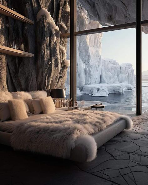 Cabin Aesthetic, Chalet Interior, Chalet Design, Modern Luxury Bedroom, Ski Chalet, Fireplace Design, Cozy Room, Beautiful Bedrooms, Dream Bedroom