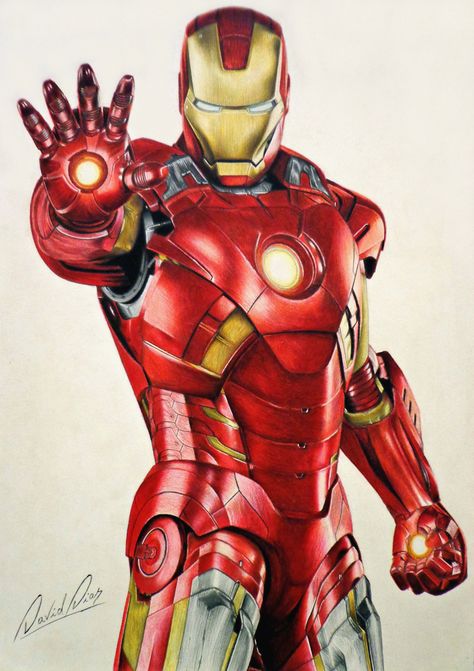 #Iron #Man #Fan #Art. (Iron Man) By: Daviddiaspr. (THE * 5 * STÅR * ÅWARD * OF: * AW YEAH, IT'S MAJOR ÅWESOMENESS!!!™)[THANK Ü 4 PINNING!!!<·><]<©>ÅÅÅ+(OB4E) Iron Man Painting, Iron Man Drawing, Iron Man Fan Art, Iron Man Hd Wallpaper, Marvel Art Drawings, Avengers Art, Iron Man Art, Dragon Ball Painting, Iron Man Armor