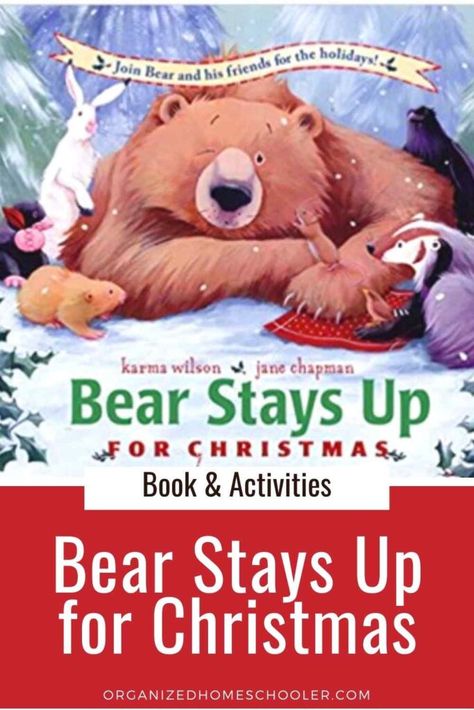 Bear Stays Up For Christmas, Best Christmas Books, Christmas Picture Books, Christmas Books For Kids, Christmas Book, Childrens Christmas, Christmas Bear, Therapy Ideas, Holiday Books