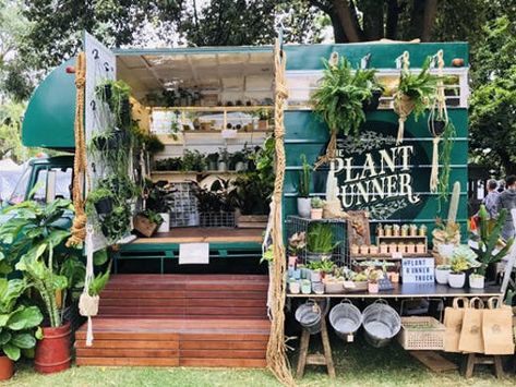 Plant Truck, Flower Shop Decor, Flower Truck, Plant Book, Festival 2022, Plant Shop, Indoor Plant Care, Florist Shop, Community Gardening