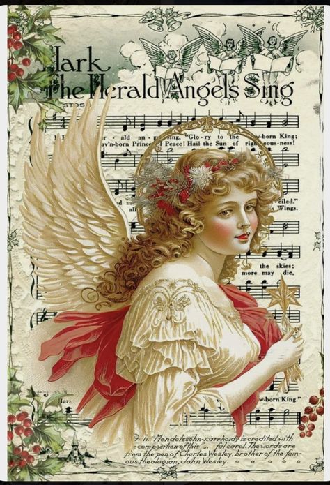 Vintage Christmas Angels Images, Christmas Angel Art, Images Noêl Vintages, Christmas Songs Lyrics, Victorian Angels, Foto Transfer, Vintage Christmas Images, State Of Oregon, Christmas Graphics