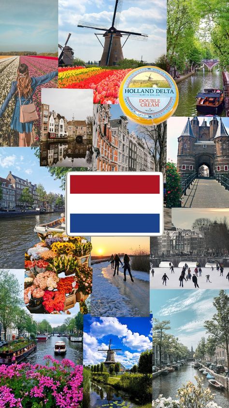 #Netherlands#dutchie#dutch#tulip#visitthenetherlands Netherlands Wallpaper, Dutch Aesthetic, Holland Aesthetic, Netherlands Aesthetic, Dutch Culture, Dutch Tulip, Country Studies, Countries To Visit, 2025 Vision