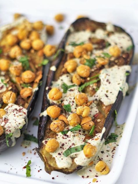 Aubergine Recipes, Batata Harra, Aubergine Salad, Spicy Potatoes, Roasted Aubergine, Aubergine Recipe, Tahini Recipe, Vegetarian Mains, Potatoes Recipes