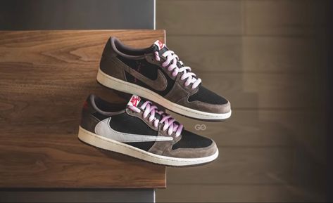 Air Jordan 1 Low Brown, Jordan 1 Low Brown, Nike Men Outfit, Travis Scott Brown, Jordan 1 Pink, Jordan 1 Dark Mocha, Jordan 1 Mocha, Travis Scott Jordan 1, Scott Brown