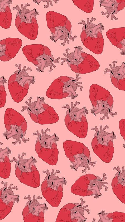 Wallpapers Aesthetic Heart, Cardiology Wallpaper, Medicine Wallpaper, Valentine Wallpapers, Nursing Wallpaper, Med Wallpaper, Fireplace Tv Wall Decor, Whats Wallpaper, Madara Wallpaper