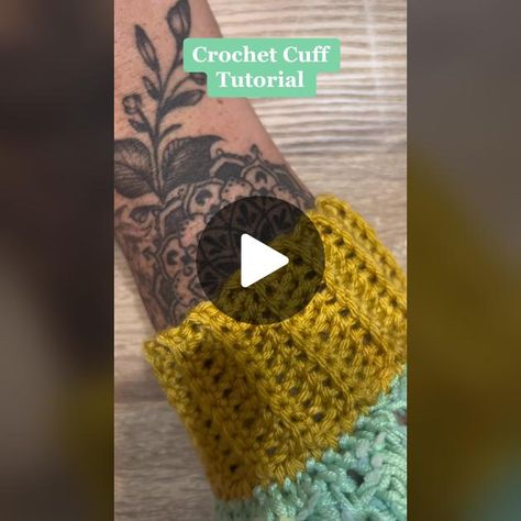 Crochet Cuff Tutorial #crochet #howtocrochet #yarntok #crochetaddictio... | Crochet Sweater Tutorial | TikTok Crochet Sweater Tutorial, Crochet Tiktok, Cuff Tutorial, Sweater Tutorial, Tutorial Crochet, How To Crochet, Crochet Sweater, Make Your Day, Make Your