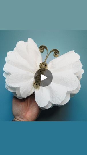 585K views · 14K reactions | Big Paper Butterfly Craft DIY 🦋
#big #paper #butterfly #craft #diy #papebutterfly #toiletpaperroll #papertowel #whitebutterfly #barboleta #paperart #mariposa #papelhigienico #motyl #motylek #dekoracje #decorations #craftideas #decoracao | Day with DIY | Day with DIY · Original audio Toiletpaperroll Craft, Make Butterfly Paper, Large Paper Butterflies Diy, Paper Mache Butterfly Diy, Paper Towel Butterflies, Diy Paper Flying Butterfly, Paper Butterfly Crafts, Paper Craft Diy Projects, Paper Butterfly