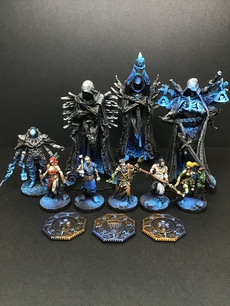 Tainted Grail Miniatures, Miniature Rooms, Work Room, Fantasy Miniatures, Game Play, Mini Paintings, Miniature Painting, Warhammer 40k, Dungeons And Dragons