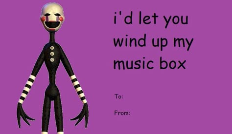 Fnaf Valentines Cards Funny, Fnaf Valentines Cards, Fnaf Valentines, Silly Valentines Cards, Weird Valentines Cards, Funny Valentines Cards For Friends, Friend Valentine Card, Weird Valentines, Silly Valentines