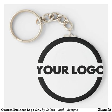 Custom Business Logo Or Image Promotional Keychain A Metal, Different Shapes, Business Logo, Apple Watch Bands, Keychains, Craft Party, Note Pad, Tool Design, Personalized Items