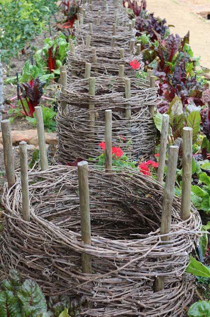 Garden Vines, Potager Garden, Have Inspiration, Garden Bed, Garden Structures, Veggie Garden, Rustic Gardens, Edible Garden, Raised Garden Beds