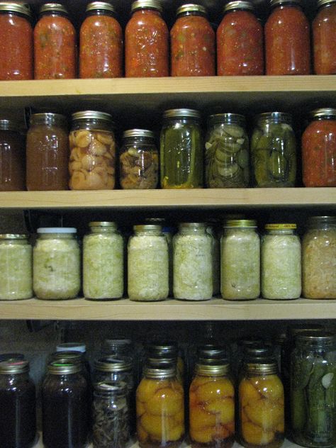 Love canning! Canning Aesthetic, Healing Sanctuary, 25 Aesthetic, Can Jam, Food Habits, Money Vision Board, Root Cellar, Dream Food, Canned Goods