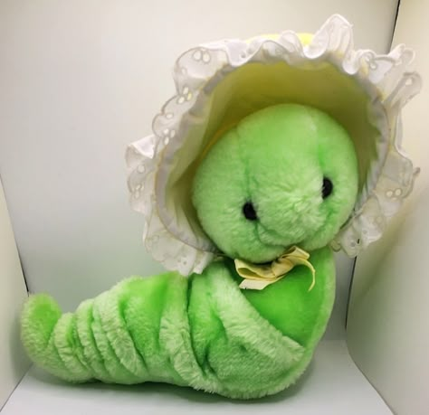 This recently got bidded out on ebay and I'm very curious to know if there is any information on it. Because the poster said that it was an eden plush it was also made in korea and other than that there is no information regarding it. I'm wondering if it's possibly a double or just an original one. : r/HelpMeFind Caterpillar Aesthetic, Goofy Plushies, Caterpillar Plush, Cute Caterpillar, Plushie Ideas, Doll Plushies, Cute Plushies, Rawr Xd, Very Hungry