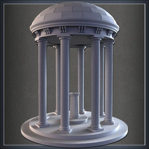 In this intermediate level modeling tutorial, you will follow Ben Tate as he demonstrates how to create a deatailed domed structure and water fountain in 3ds Max.    Additional Files/... 3d Max Modeling, 3ds Max Modeling, 3ds Max Design, 3d Motion Graphics, Maya Modeling, Graphics Tutorial, 3ds Max Tutorials, 3d Simulation, Dome Structure