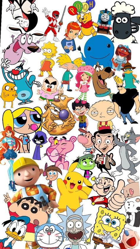 A small glimpse of childhood Old Tv Shows Cartoons, 2000s Cartoon Characters, Childhood Cartoon Characters, Early 2000s Kids Shows, Cartoon Memories, 2000s Kids Shows, 80s Cartoon Shows, 2000 Nostalgia, Old Kids Shows