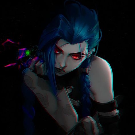 Jinx Purple Eyes, Jinx Shimmer Eyes, Jinx Pfp, Jinx Wallpaper, Arcane Cosplay, Jinx Fanart, Steam Profile, Get Jinx, Lol Champions