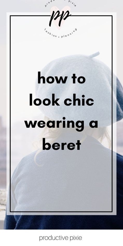 Do you want to dress chic and french, but don't want to look cliche or ridiculous? Here are real styling tips you can use to add a beret to your next outfit!  beret outfit, beret outfit street style, beret outfit summer, beret outfit aesthetic, beret outfit winter, beret outfit ideas, beret outfit spring, beret how to wear, beret how to style  #fashiontips #stylingtips #beret #beretoutfit #beretoutfits Beret Outfit Short Hair, Cream Beret Outfit, Beret Short Hair, Beret Outfit Summer, How To Wear A Beret Hat, Beret Outfit Winter, French Beret Outfit, Aesthetic Beret, Beret Outfit Street Style