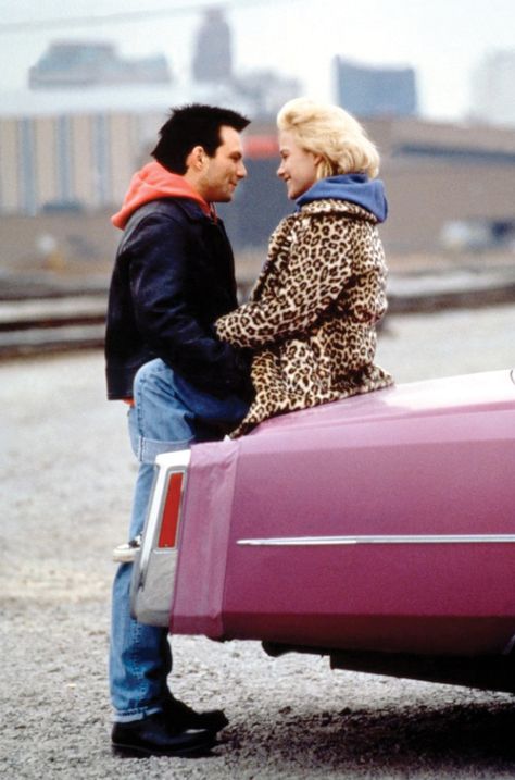 True Romance. Tony Scott, Patricia Arquette, Jackie Brown, Christian Slater, Star Crossed Lovers, True Romance, Leopard Print Jacket, Film Inspiration, If You Love Someone